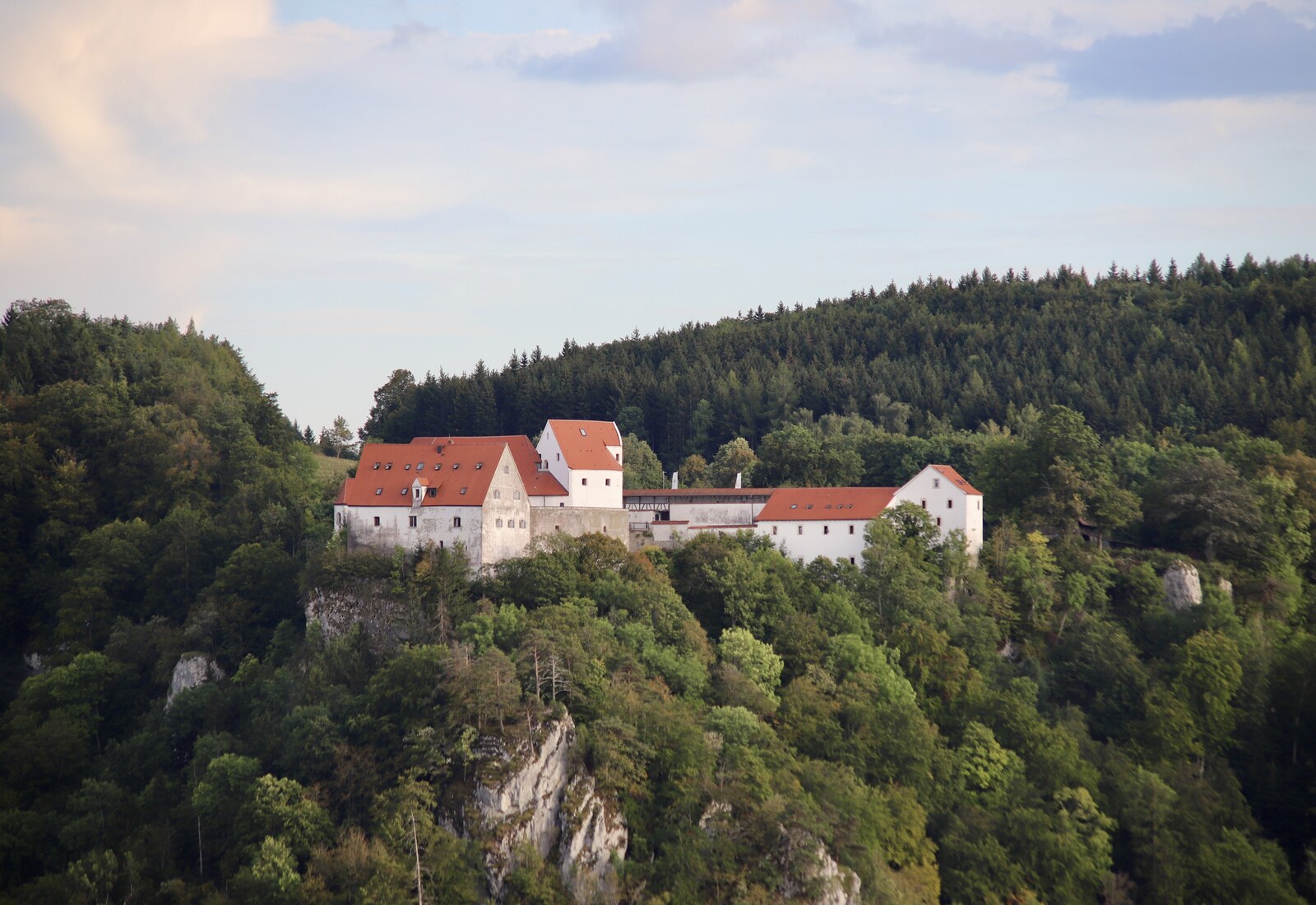 Burg Wildenstein über dem Donautal